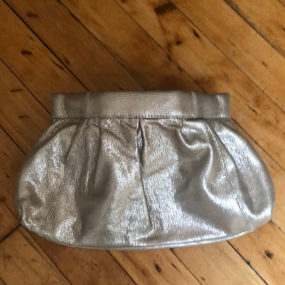 metallic clutch from club Monaco